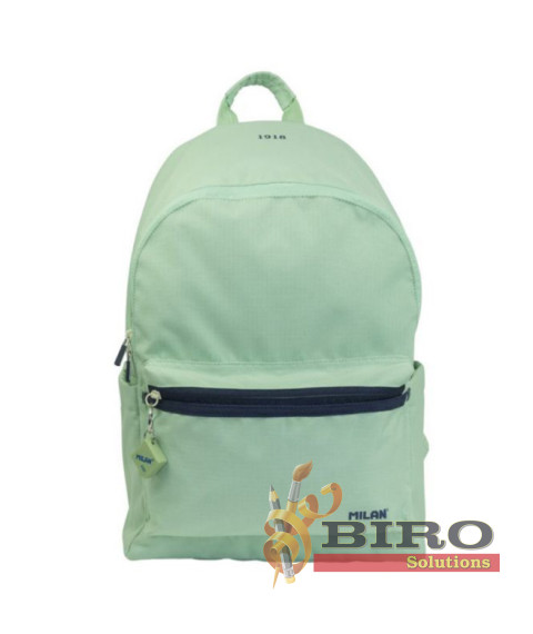 Ghiozdan pentru școală Milan, 22 L, 41*30*18 cm, verde